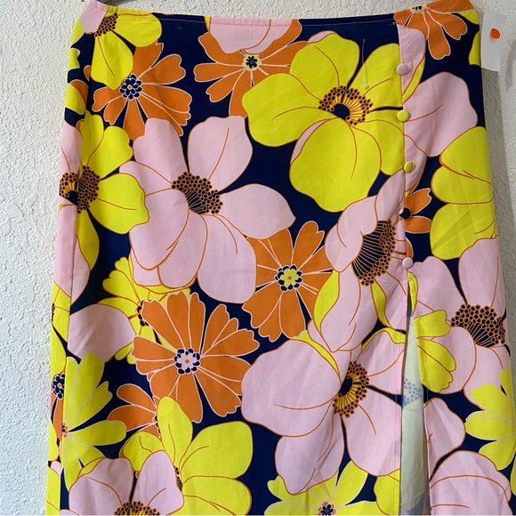 Sanctuary Night Ride Midi Skirt in Days Into Nights Size 10 NWT - Picture 4 of 9